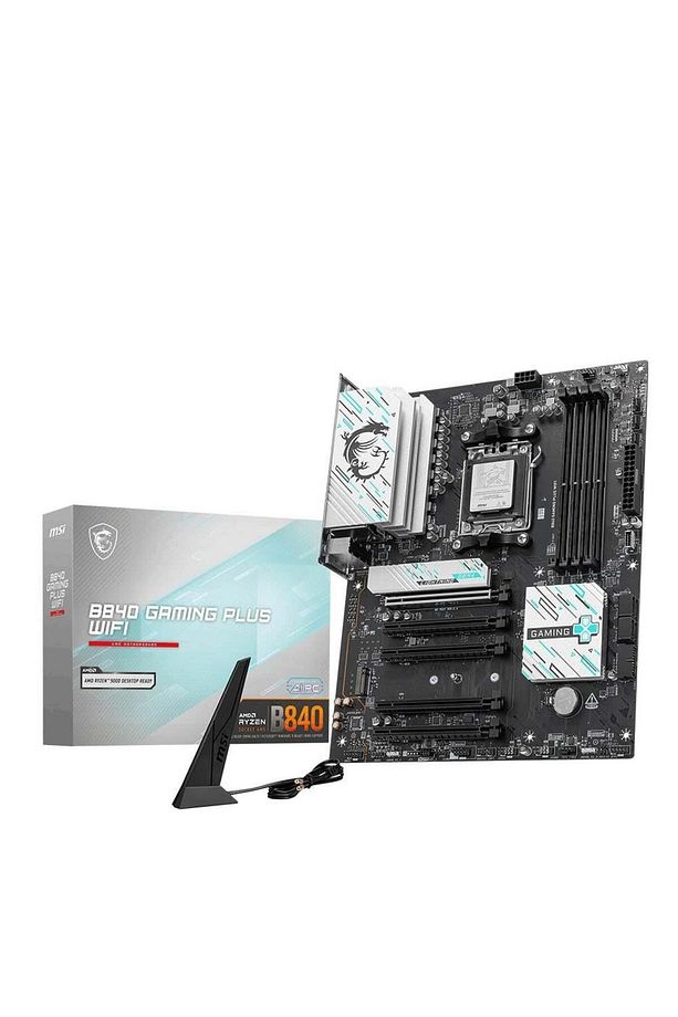 Msı B840 Gaming Plus Wifi 8000MHz (OC) DDR5 Soket AM5 M.2 HDMI ATX Anakart - 1