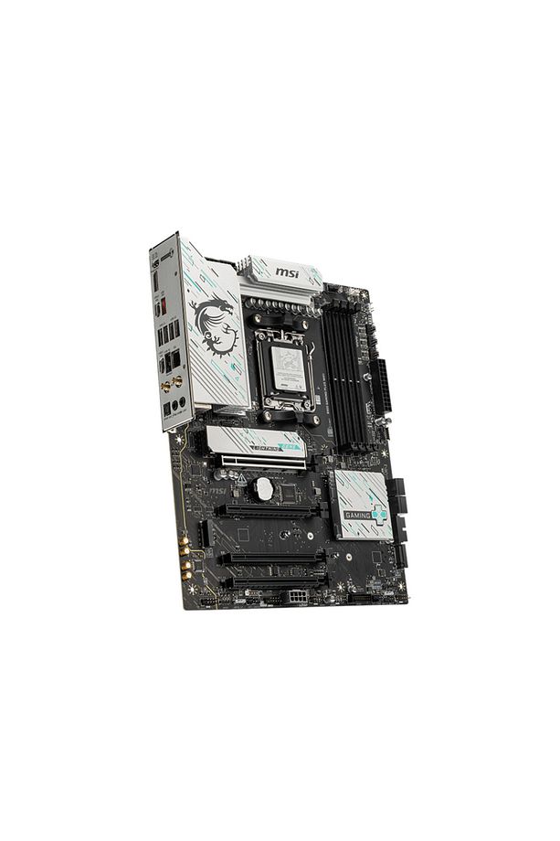 B850 Gamıng Plus Wıfı Am5 Ddr5 8200mhz(OC) Dp 3x M.2 Usb 10gbs 5g Lan Wı-fı 7 Atx - 1