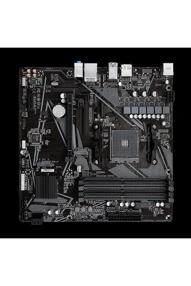 B550m K Ddr4 4733mhz(OC) Hdmı M.2 Dp Matx Am4 - 4