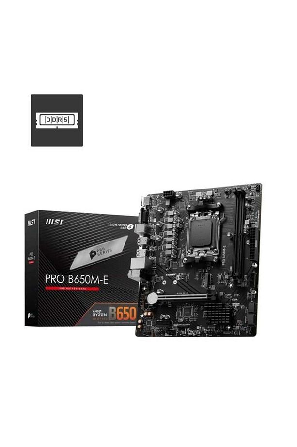 Pro B650m-e Ddr5 Hdmı Pcıe 4.0 Am5 Matx - 1