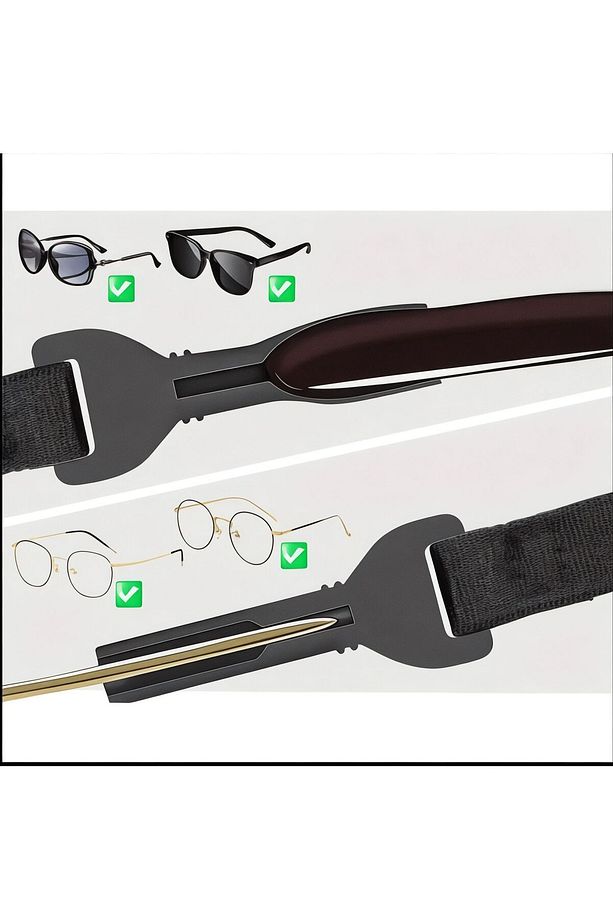 1 Adet Unisex Sporcu İp Ayarlabilir Folyester Kumaş Yumuşak Ve Pürüzsüz - 5