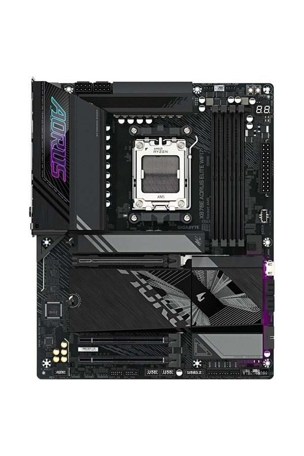 X870 Aorus Elıte Wıfı-7 Ddr5 Hdmı Dp Pcıe 16x V5.0 Am5 Atx - 2