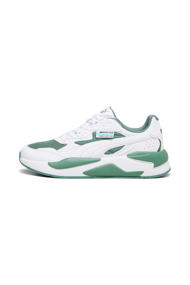 Mens Mercedes F1 X-Ray Speed Motorsport Shoes Sneakers - White