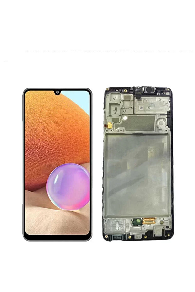 A32 Çıtalı sm-A325 Servis (Birinci Sınıf Ürün) Lcd Dokunmatik Ekran - 1