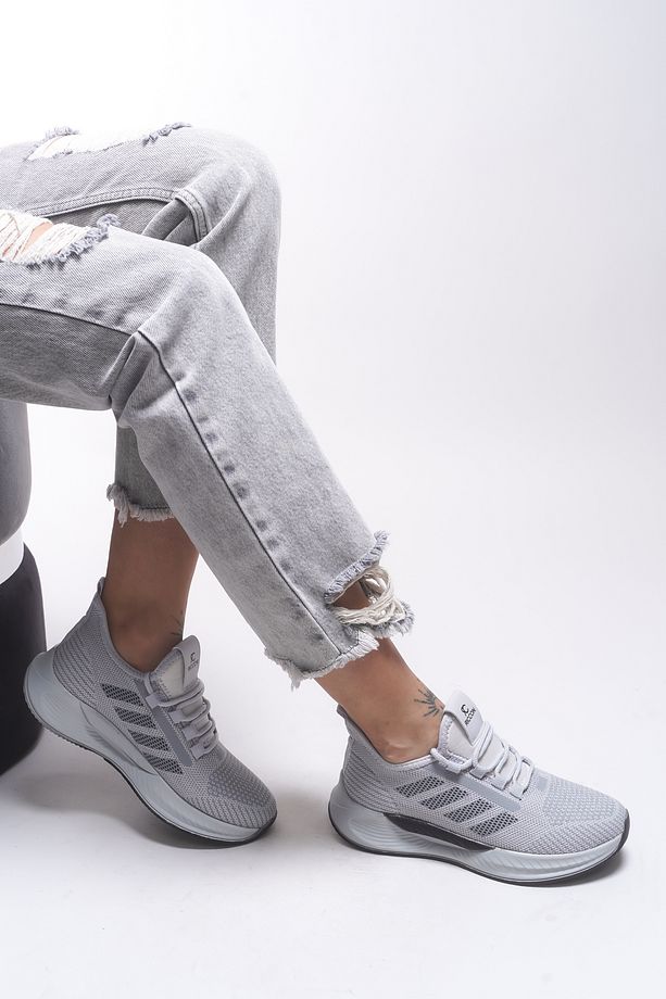 Drakruil Unisex Sneaker 0012141 Buz Siyah - 4