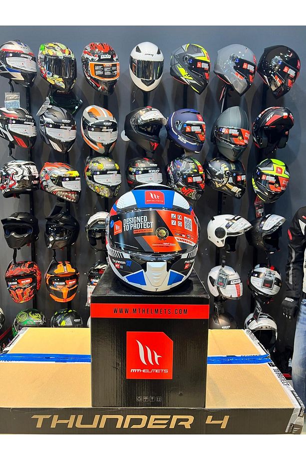 KASK MT FF118SV THUNDER 4 SV LUMINENCE A7 MAT (ŞEFFAF VİZÖR) - 2