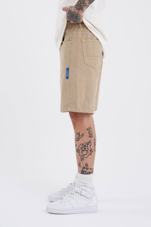 Oversize Denim Şort - 2
