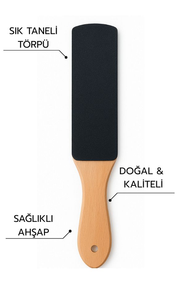 Ahşap Saplı Topuk Törpüsü - 1