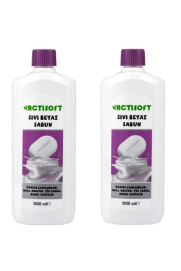 Sıvı Beyaz Sabun 1000ml *2 li Paket (2 Adet) - 1
