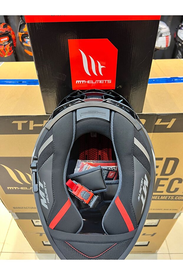 KASK MT FF118SV THUNDER 4 SV LUMINENCE D1 MAT (ŞEFFAF VİZÖR) - 8