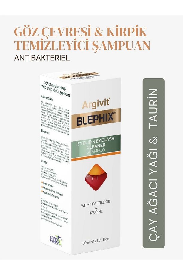 Blephix Göz Çevresi Ve Kirpik Temizleyici Köpük Şampuan 50 ml - 5