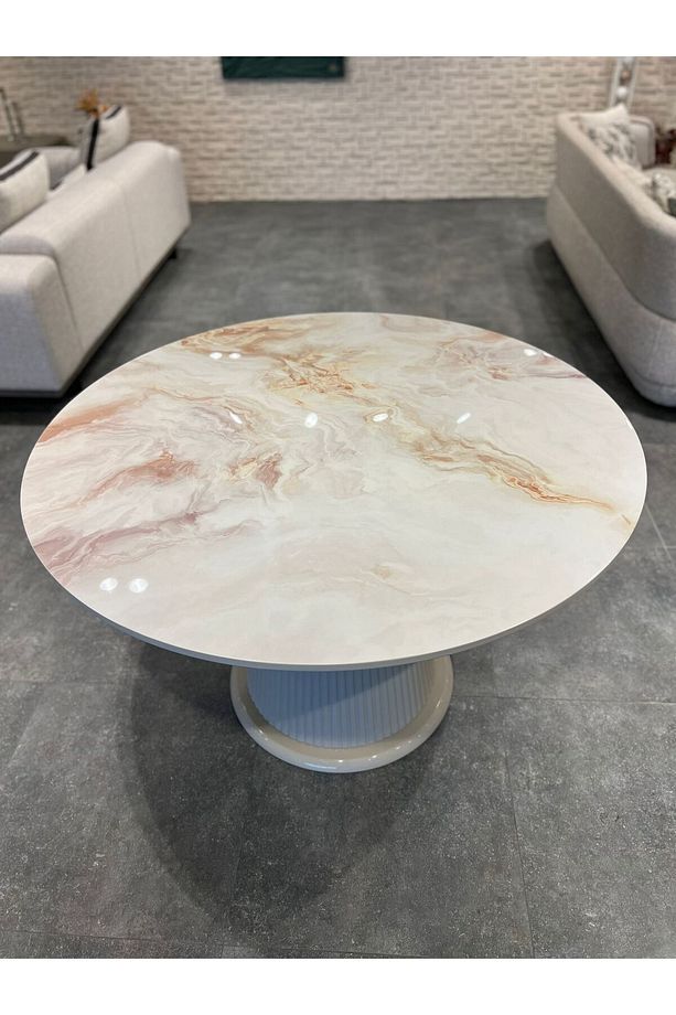 VİOLET MUTFAK MASASI 100%100 MDF LAKE BOYA - 3