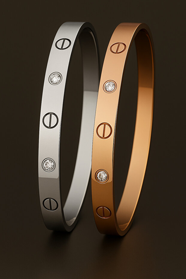 مجموعة من قطعتين من سوار المشبك - 2