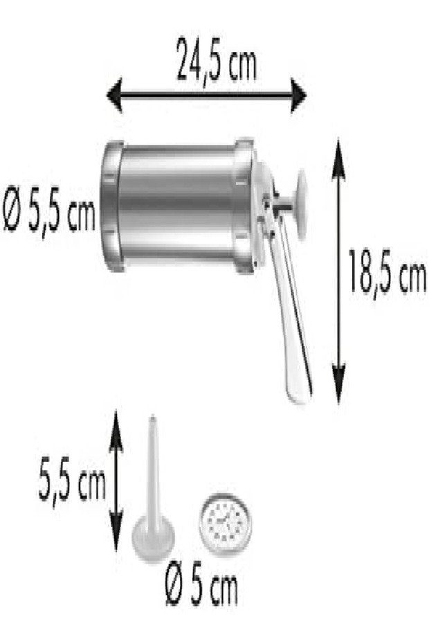 صانعة البسكويت ومزينة الكيك من ديليسيا - أداة معدنية متعددة الاستخدامات - 6