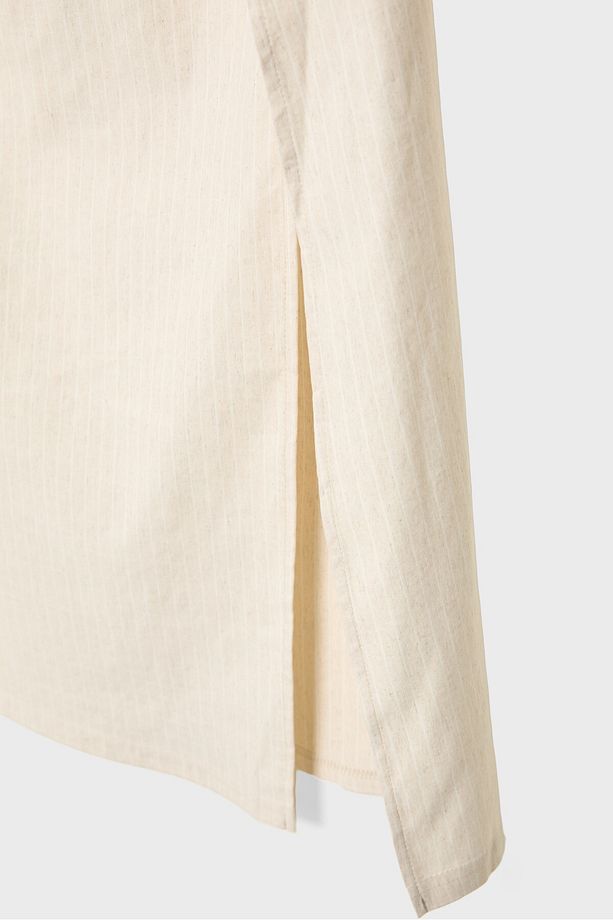 Halter midi elbise - 9
