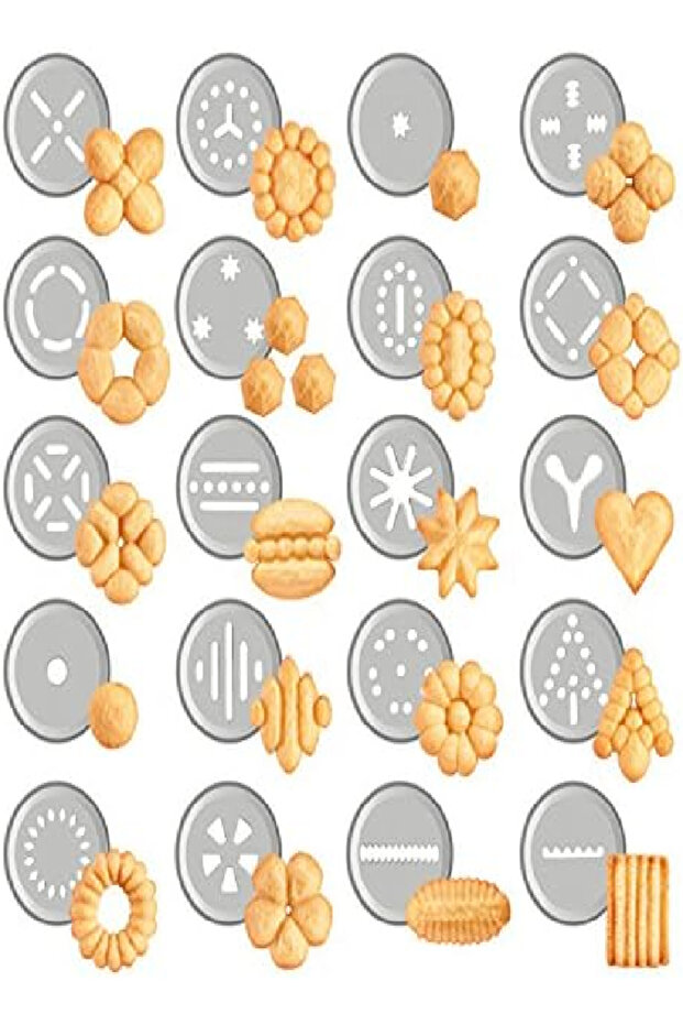 صانعة البسكويت ومزينة الكيك من ديليسيا - أداة معدنية متعددة الاستخدامات - 4