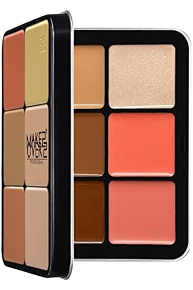 مجموعة ميك أوفر 22 للوجه والبشرة - HD001 غير لامع - 2