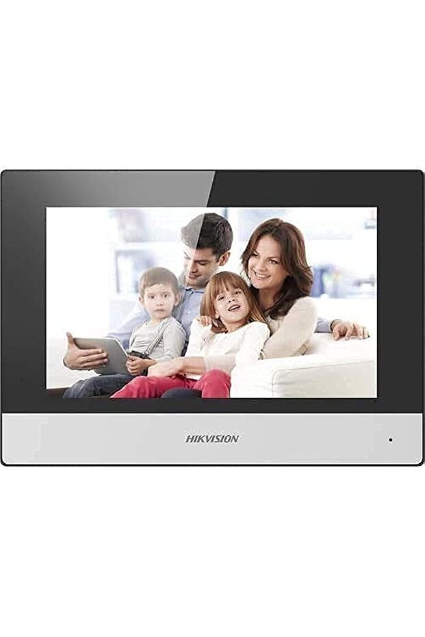 محطة اتصال فيديو داخلية DS-KH6320-WTE1 مزودة بشاشة لمس مقاس 7 بوصات، لاسلكية