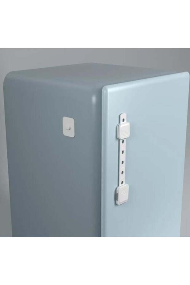 قفل أمان طويل قابل للتعديل متعدد الوظائف من Play Safe Diamond باللون الأبيض - 2