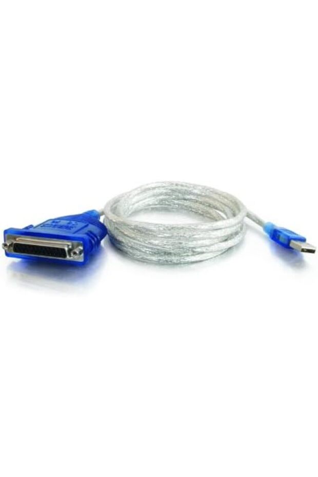 C2G USB to Parallel Printer Cable - DB25 Adapter - 7