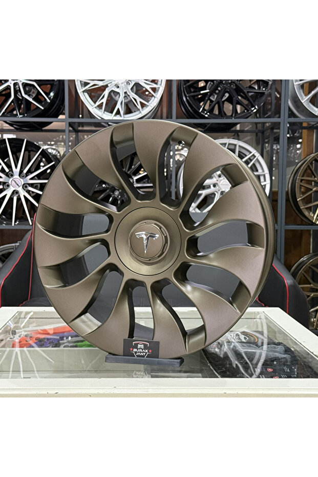 19 İNÇ 5X114.3 TESLA Y PERFORMANCE KALIP BRONZ JANT TAKIMI (4ADET) - 3