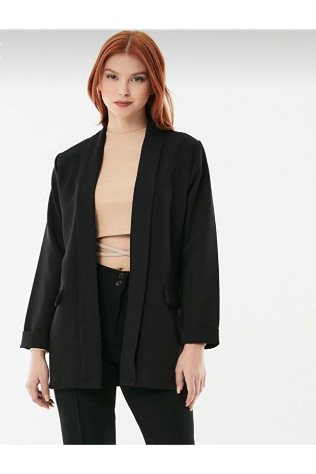 جاكيت بياقة شال - 2