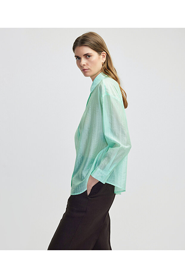 Düşük omuz gömlek - 2