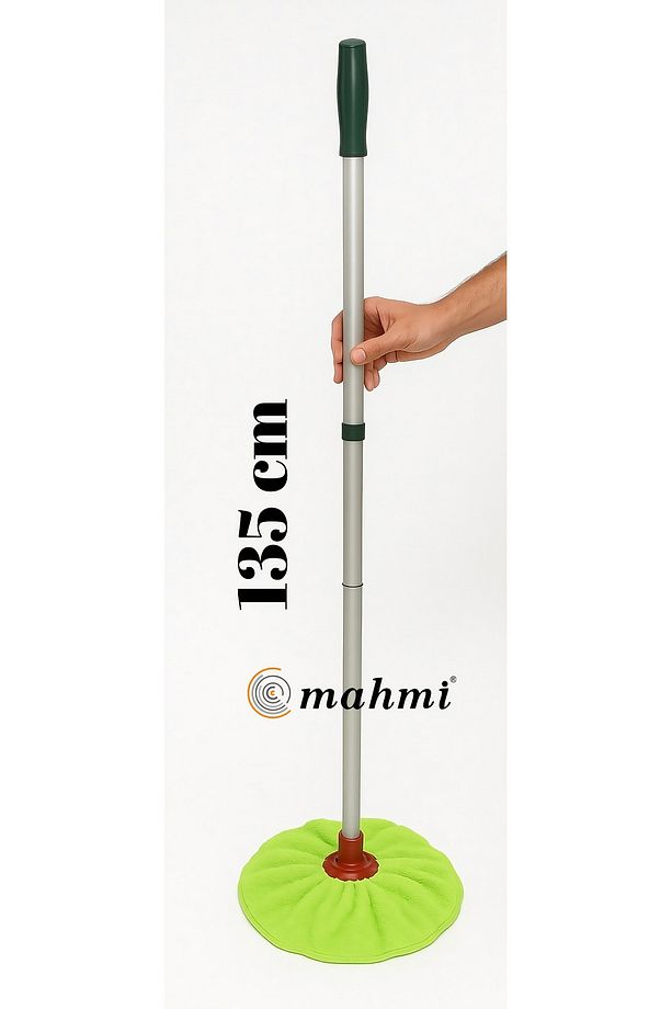 • MAHMİ Alüminyum Teleskopik Mop Sapı 135 cm Ayarlanabilir Uzatmalı 3 Kademeli Hafif Mop Sapı - 3