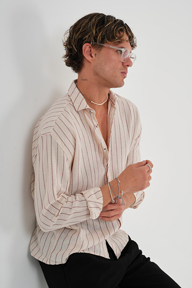 Aven Erkek Oversize Gömlek - 1