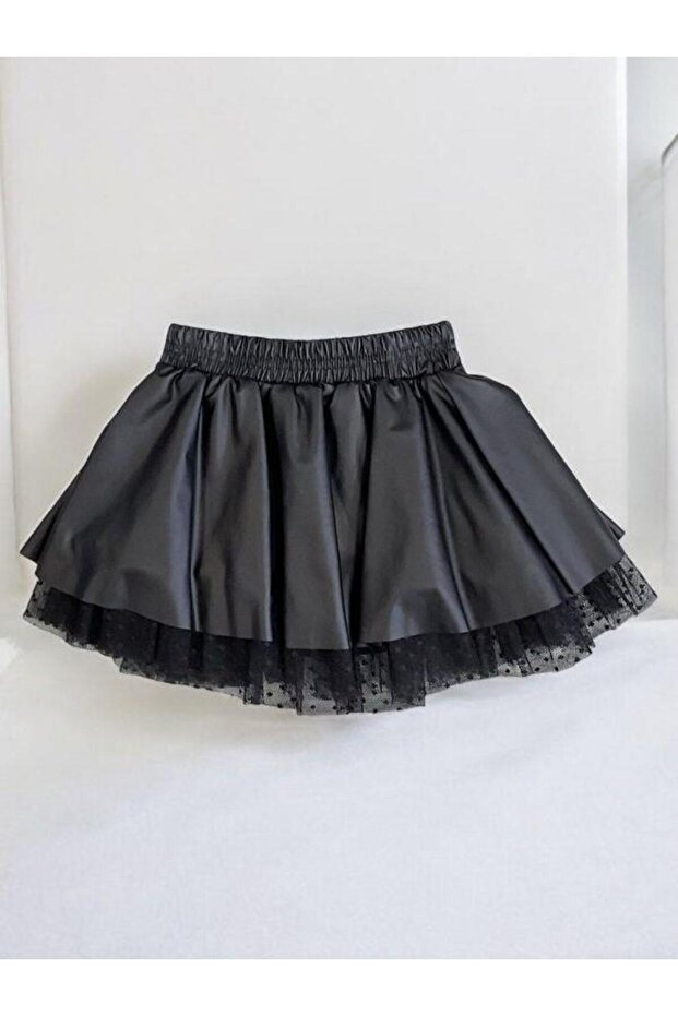 Girl's Elastic Waist Tulle Skirt