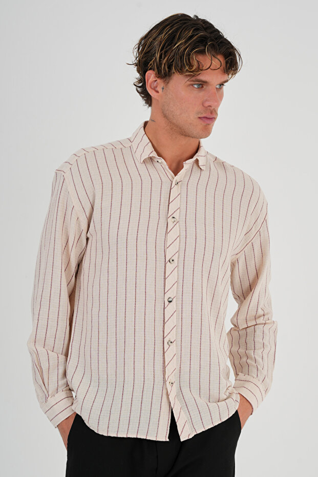 Aven Erkek Oversize Gömlek - 5