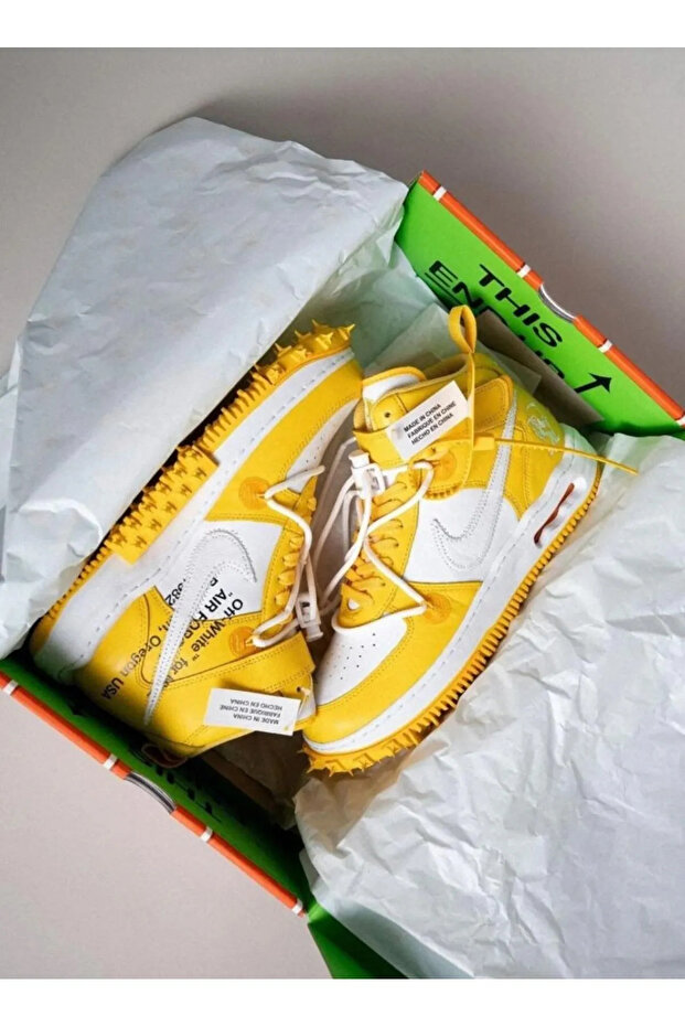 Off-white™ X Air Force 1 Mid Özel Seri - 7