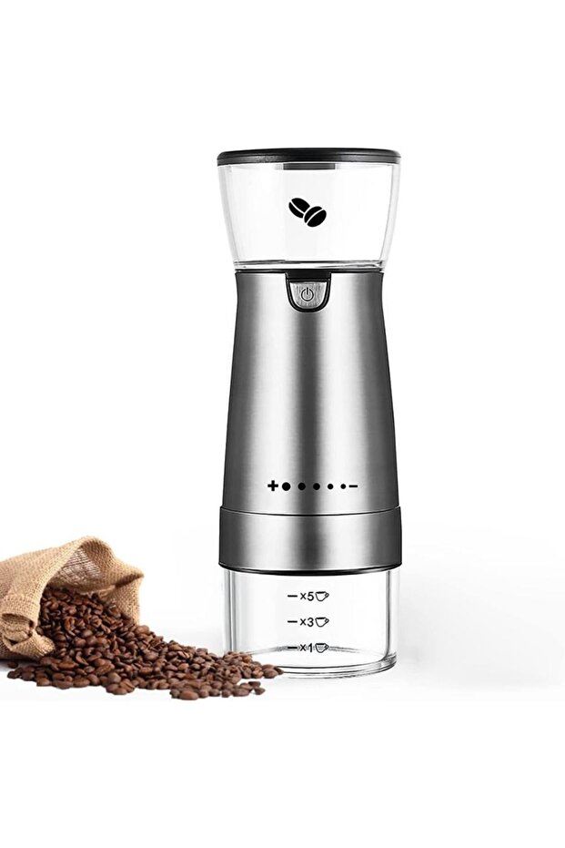 مطحنة قهوة كهربائية محمولة - 1