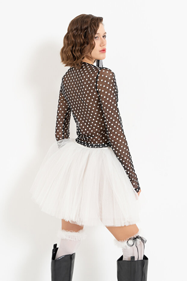 Off white Tütü Etek - 7