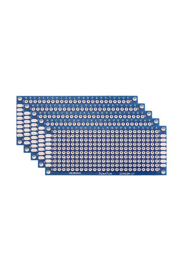 3x 7 5 قطع 5/10 قطع لوحة PCB نموذج أولي لوحة زرقاء 2x8/3x7/4x6/5x7/7x9 سم لوحات دوائر كهربائية مزدوجة الجوانب F