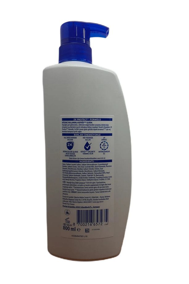 Head And Shoulders Mentol Ferahlığı Şampuan 800 ml X 2 Adet - 4