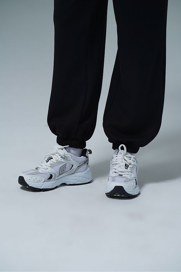 Soft Touch - Siyah Yüksek Bel Modal Kumaşlı Kadın Jogger Eşofman Altı - 4