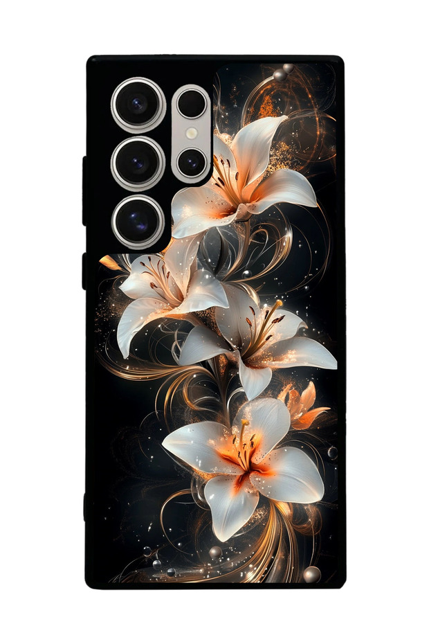 Samsung Galaxy S24 Ultra Compatible Matte Black Case – Soft Silicone, Protective, Shock Absorbing Cover