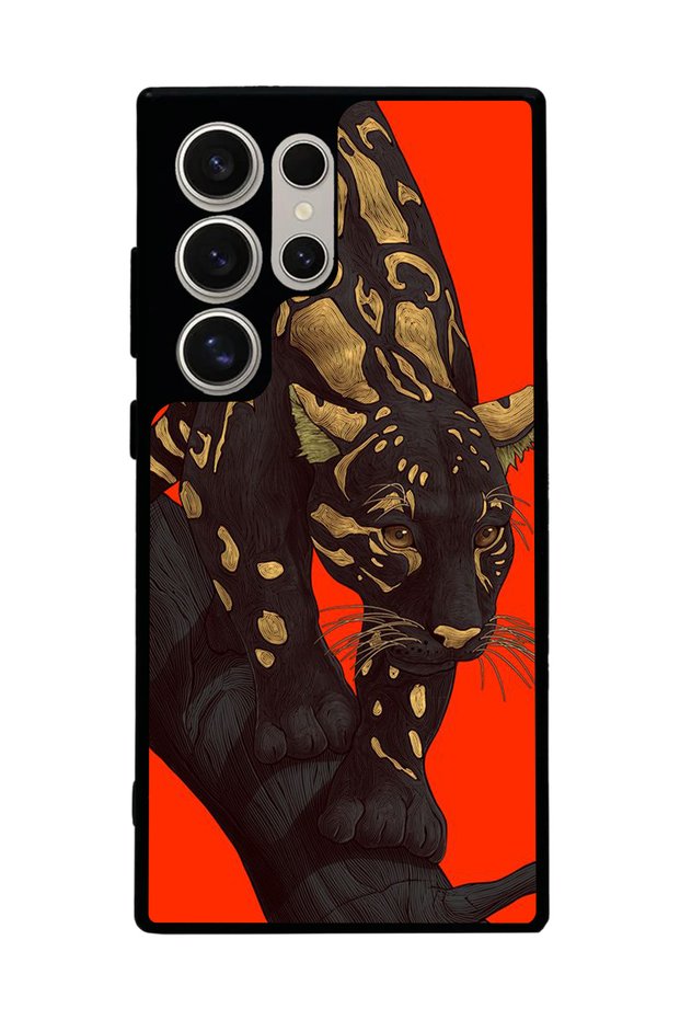 Samsung Galaxy S24 Ultra Compatible Matte Black Case – Soft Silicone, Protective, Shock Absorbing Cover