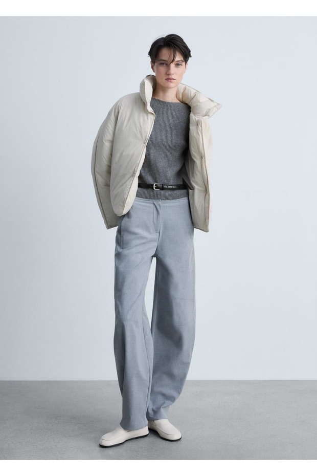 Kayık yaka triko kazak - 2