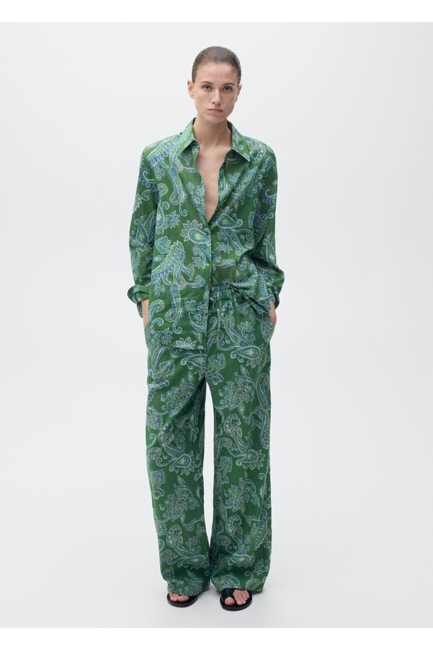 Batik Keten Pantolon - 2