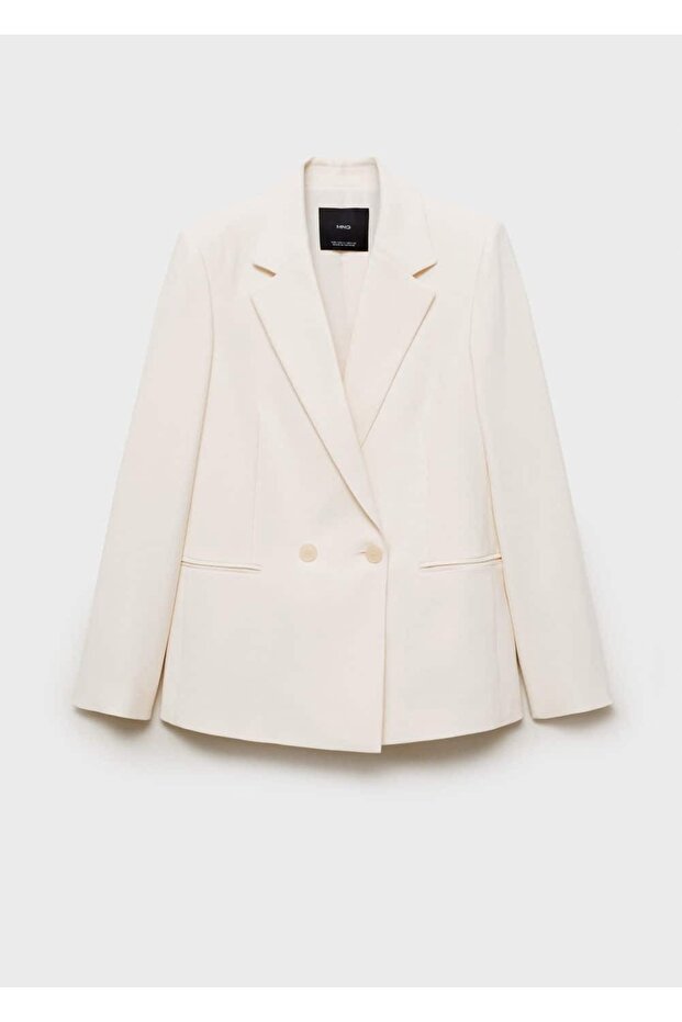 Düz Kesim Blazer Ceket - 3