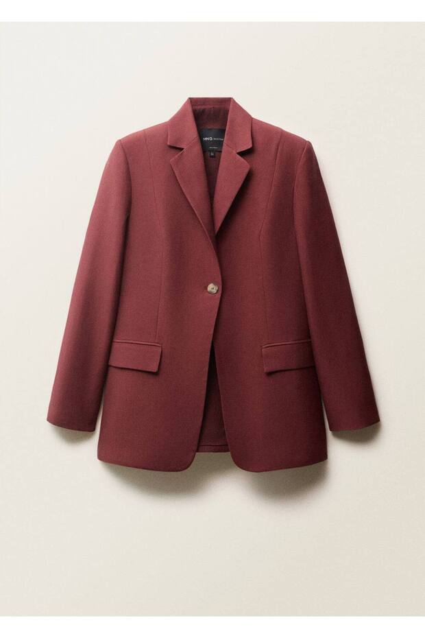 Keten Karışımlı Blazer Ceket - 3