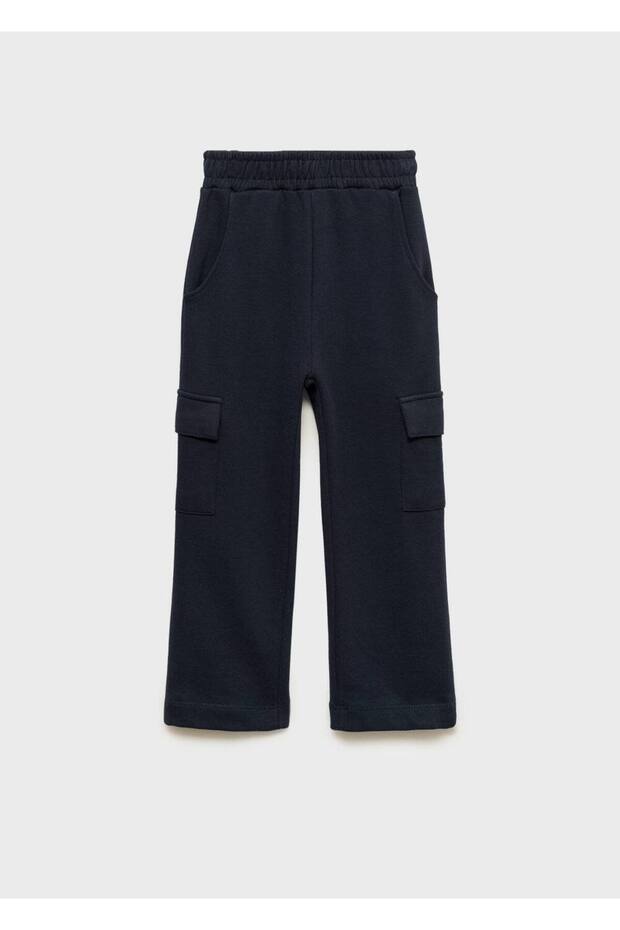 Pamuklu kargo pantolon - 1