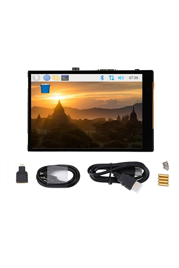 New 3.5 inch Capacitive Touch Screen LCD Display HDMI for Raspberry Pi 4B 3B+ AIDA64 PC Monitor 3... - 7