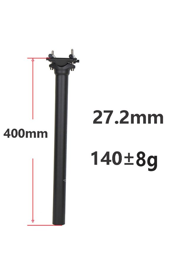 27.2x400mm ELITA ONE Carbon Fiber Seatpost for MTB/Road Bike 27.2/30.9/31.6mm Diameter Lightweight 1