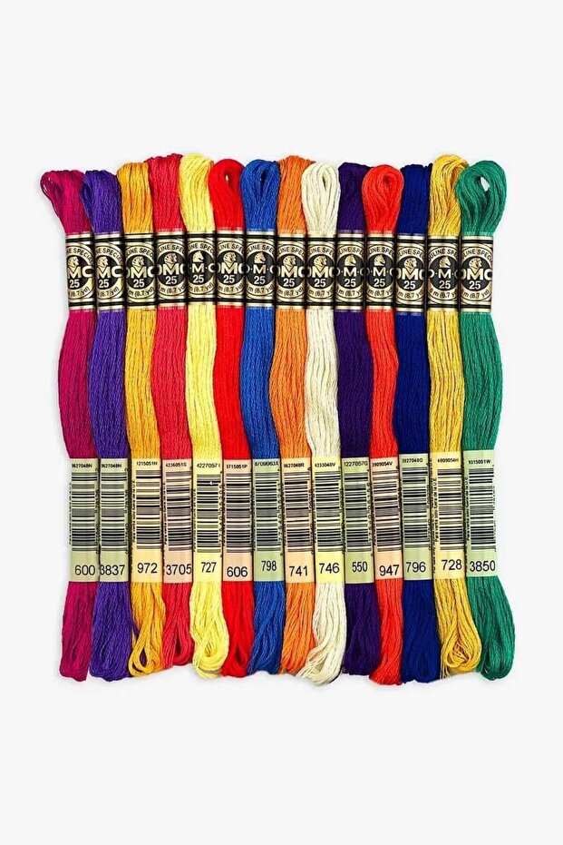 Kutu Hediyeli Muline 14'lü Set - Termal Renkler - 2