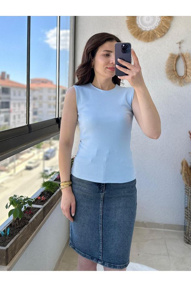SIFIR KOL ÖNÜ ASTARLI ATLET - 4
