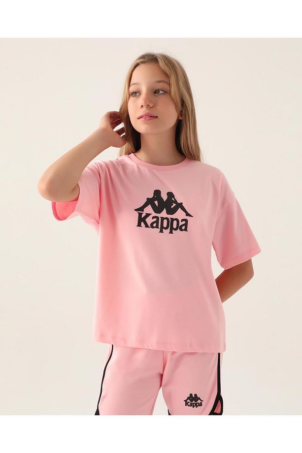 Authentic Carson Kız Çocuk Açık Pembe Regular Fit Tişört - 2