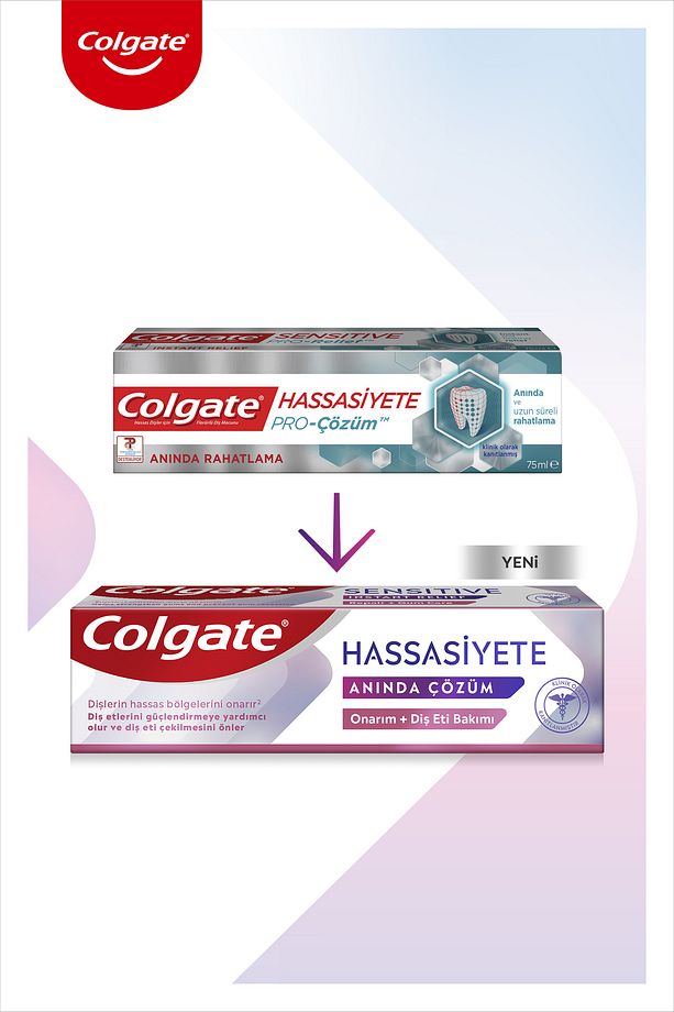 Hassasiyete Anında Çözüm Onarım ve Diş Eti Bakımı Diş Macunu 75 ml - 3